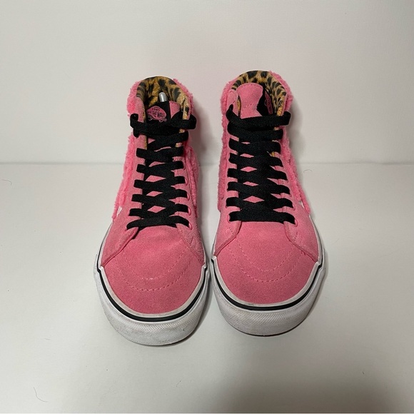 Vans SK8-Hi (Sherpa) Pink Lemonade Women 8.5 - Picture 8 of 9